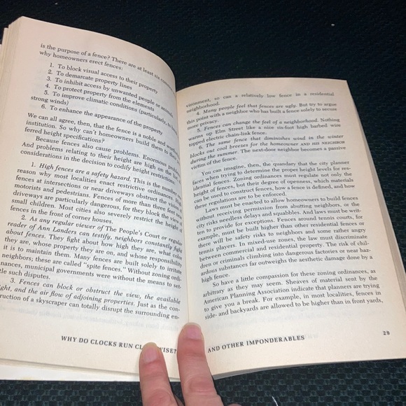 “Why do clocks run clockwise” David Feldman book - Picture 10 of 14